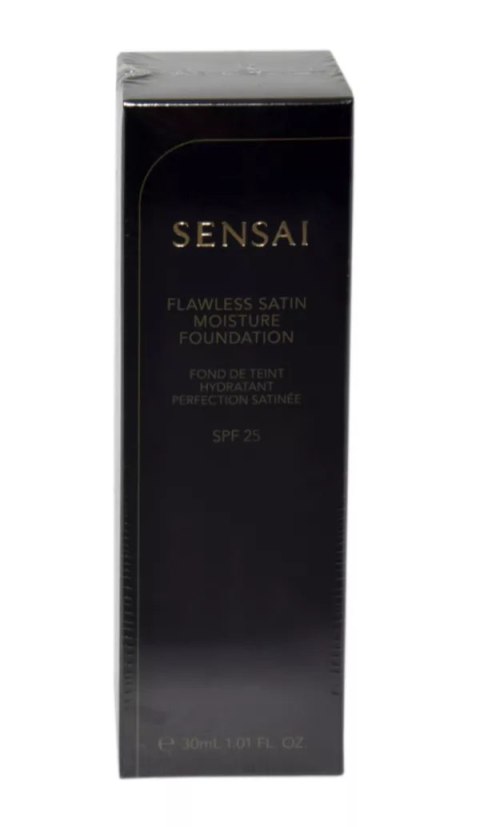 Sensai Flawless Satin Moisture Foundation Spf25 Fs204 Honey Beige 30ml