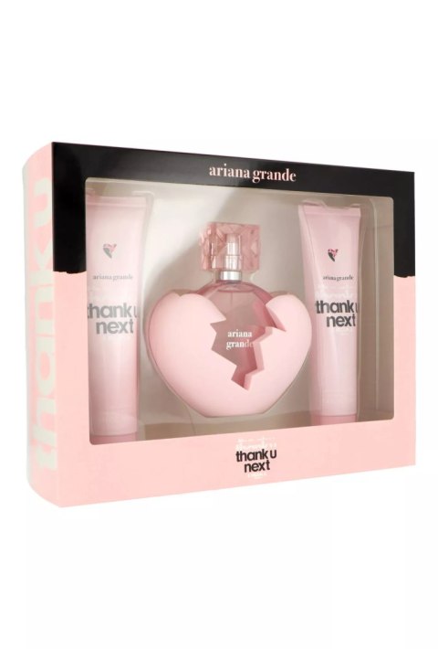 Zestaw Ariana Grande Thank U Next Edp 100ml + Body Lotion 100ml + Shower Gel 100ml