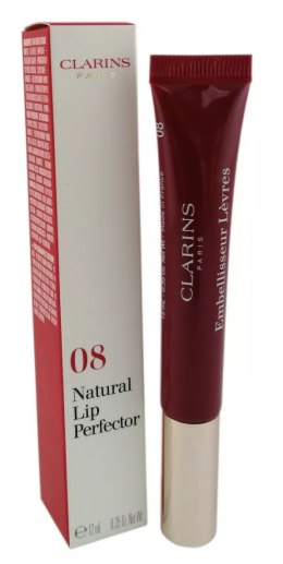 Clarins Instant Light Natural Lip Perfector 08 Plum Shimmer 12ml