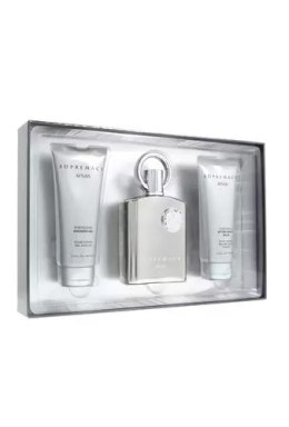 Zestaw Afnan Supremacy Silver Edp 100ml + Shower Gel 100ml + After Shave Balm 100ml
