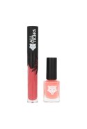 Zestaw All Tigers Natural & Vegan Lips & Nails Lipstick 683 Make Your Mark 8ml + Nail Polish 193 Take Your Chance 11ml