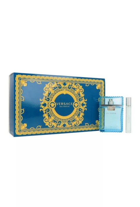Zestaw Versace Man Eau Fraiche Edt 100ml + Edt 10ml + Pouch